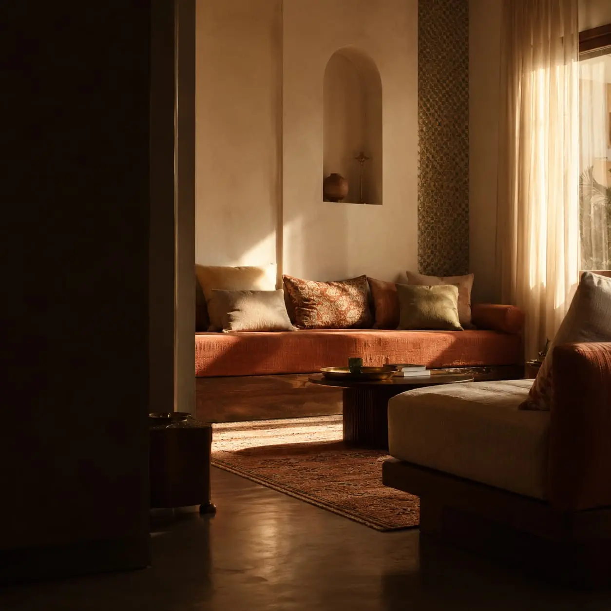 Intérieur habillé sur mesure par Salloni — tapissier à Casablanca